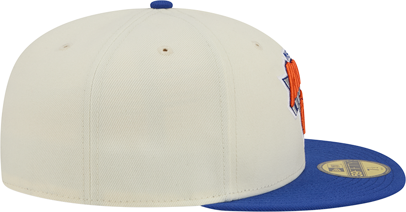 New York Knicks Chrome/Royal 2 Tone New Era 59FIFTY Fitted Hat