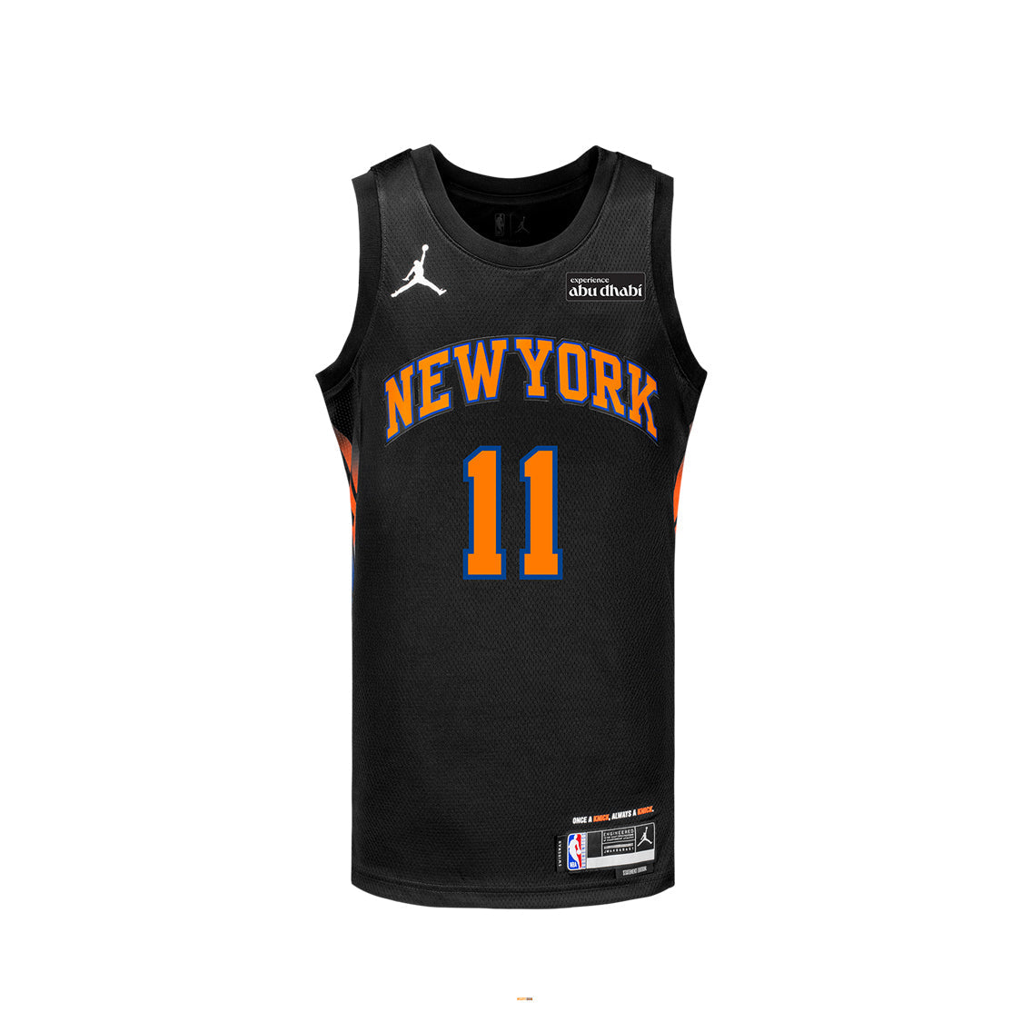 Youth Jalen Brunson Black Statement Swingman Jersey