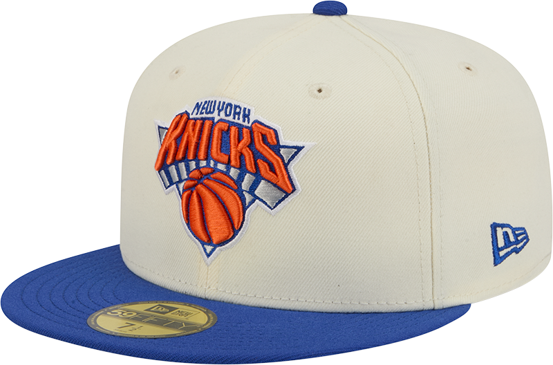 New York Knicks Chrome/Royal 2 Tone New Era 59FIFTY Fitted Hat