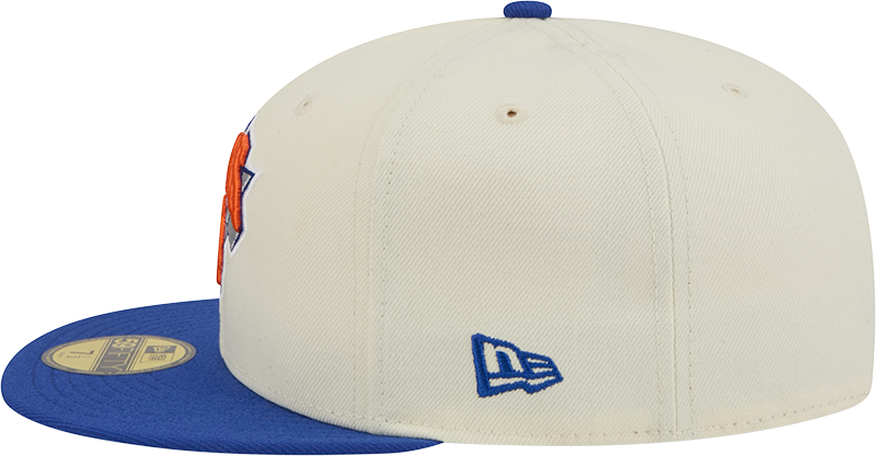 New York Knicks Chrome/Royal 2 Tone New Era 59FIFTY Fitted Hat