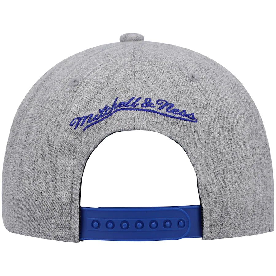 New York Knicks HWC Gray Heathered 2.0 Mitchell & Ness Snapback Hat